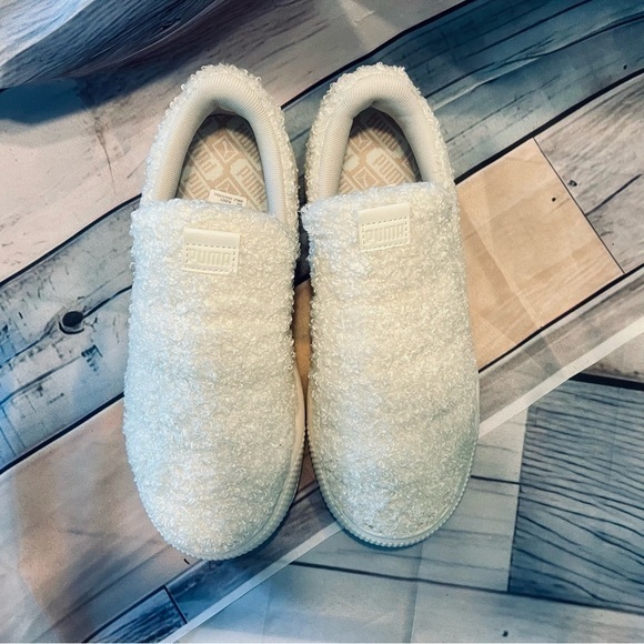 Suede Mayu Slip-On Platform Sneakers Woman’s Sz 9 🔥Like New - Picture 7 of 11